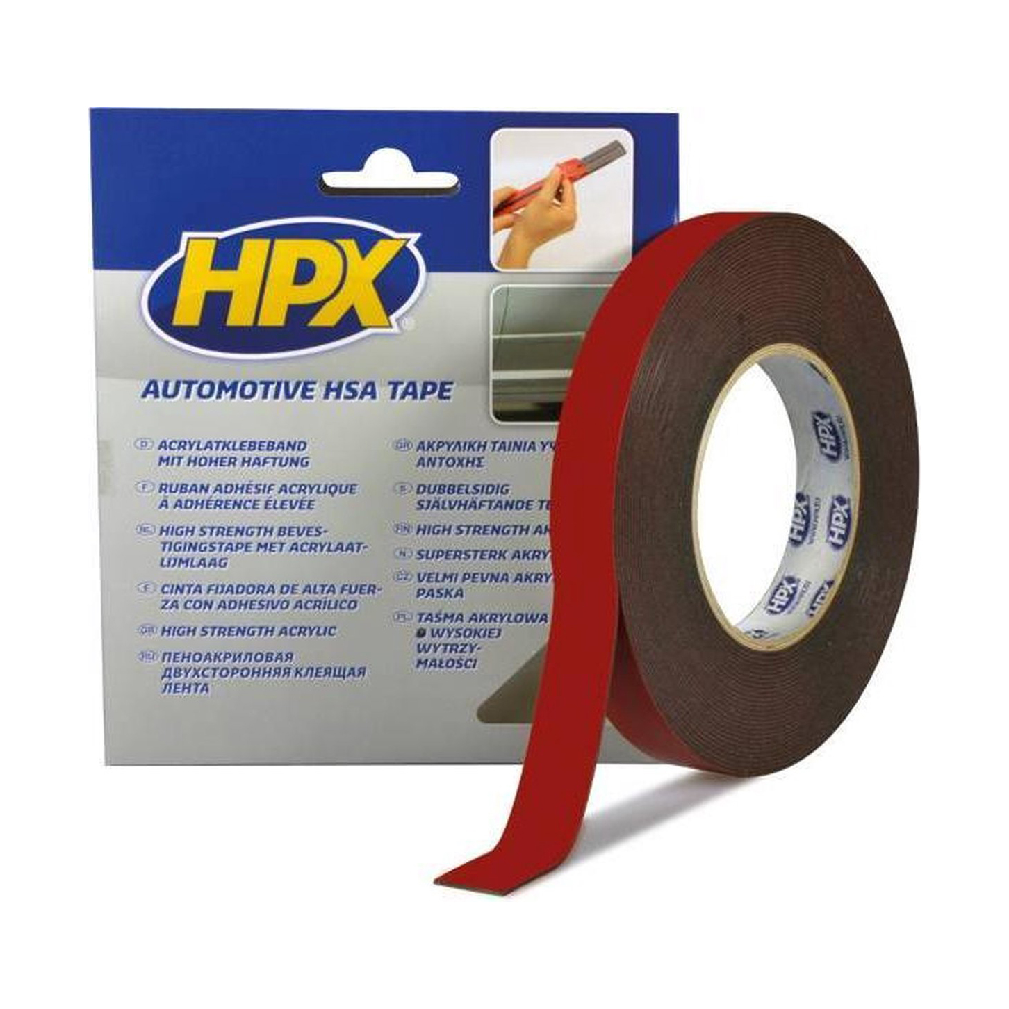zege Gewoon doen pik HPX Dubbelzijdig Acryl Tape 19mm x 10mtr – voor 15:00? morgen verzonden –  AutolakGigant