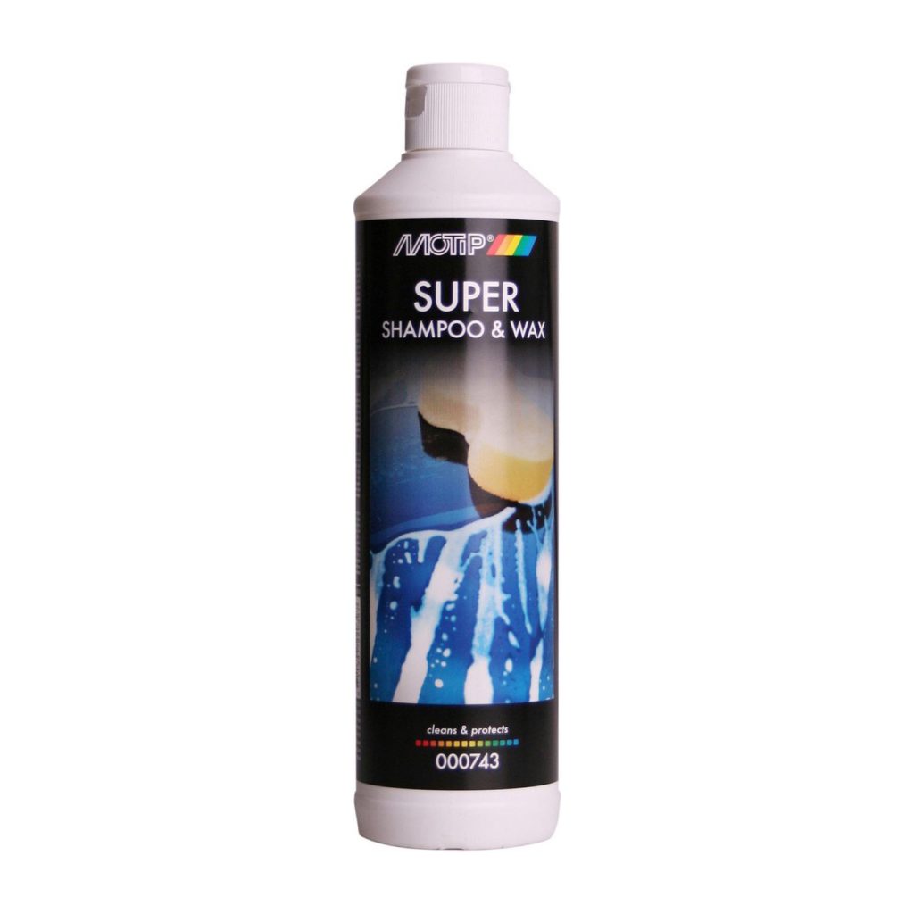 Motip Super Shampoo & Wax 500ml